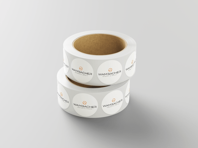 Beispielbild von Aufkleber in Verwendung