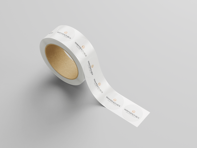 Beispielbild von Aufkleber in Verwendung