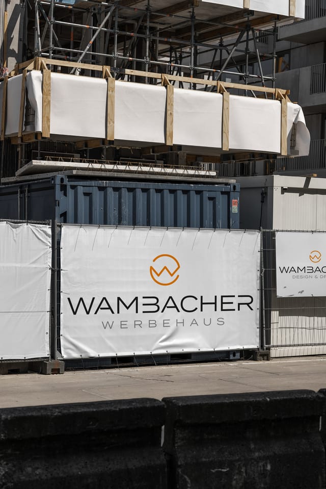 Produktbild von Bauzaunblende