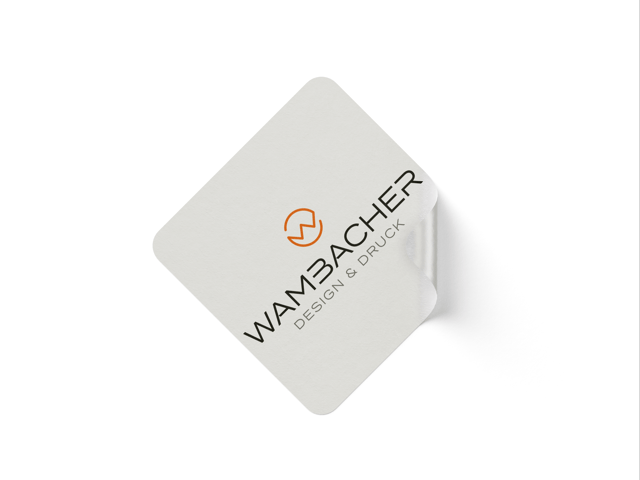 Beispielbild von Aufkleber in Verwendung